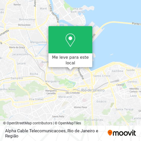 Alpha Cable Telecomunicacoes mapa