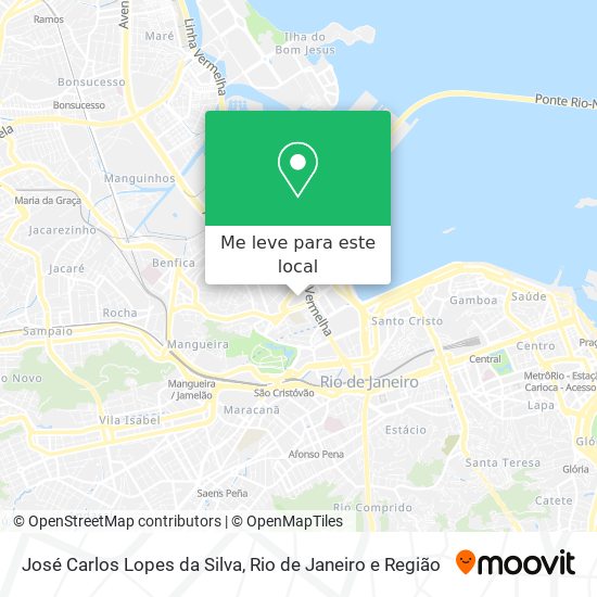 José Carlos Lopes da Silva mapa