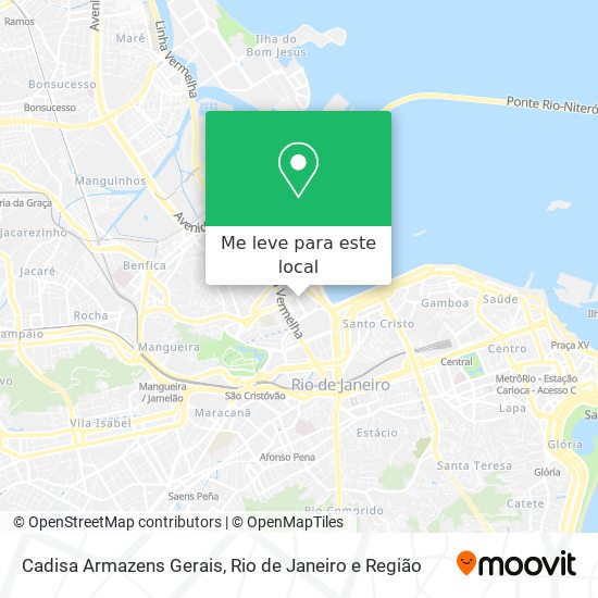 Cadisa Armazens Gerais mapa
