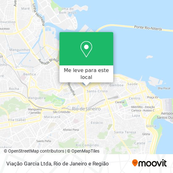 Viação Garcia Ltda mapa