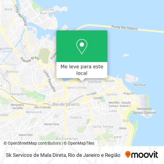 Sk Servicos de Mala Direta mapa