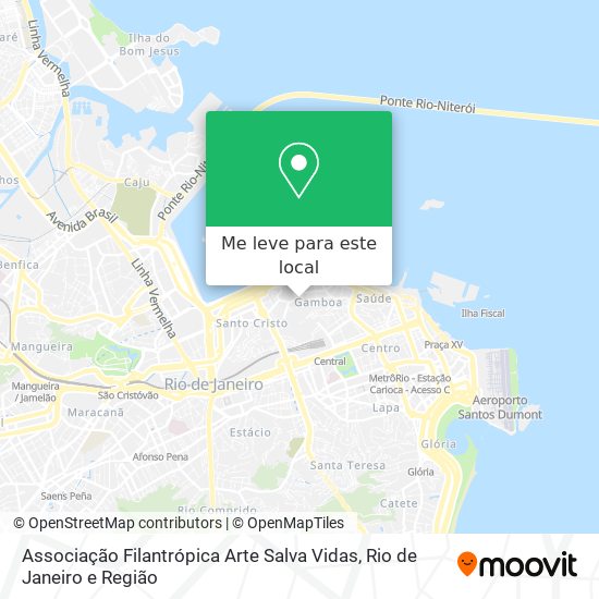Associação Filantrópica Arte Salva Vidas mapa