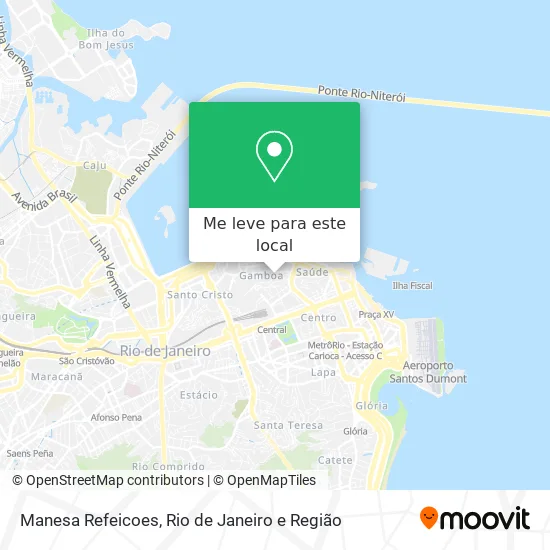 Manesa Refeicoes mapa