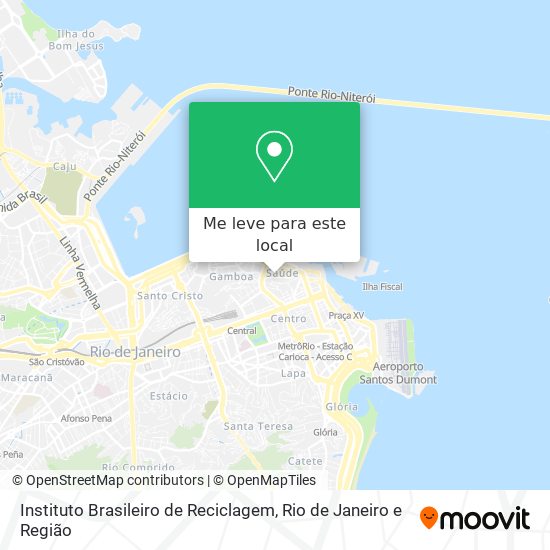 Instituto Brasileiro de Reciclagem mapa
