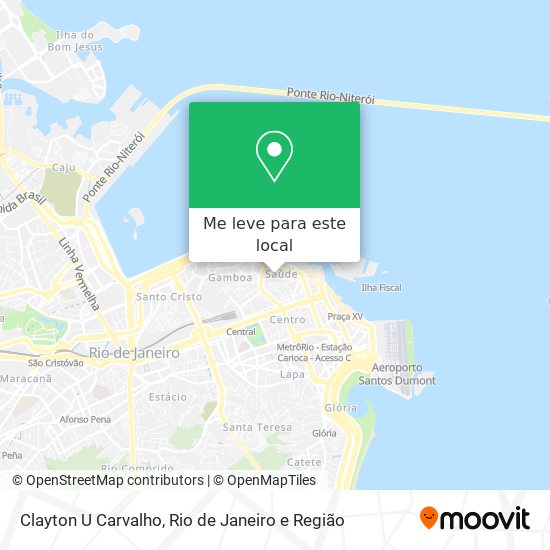Clayton U Carvalho mapa