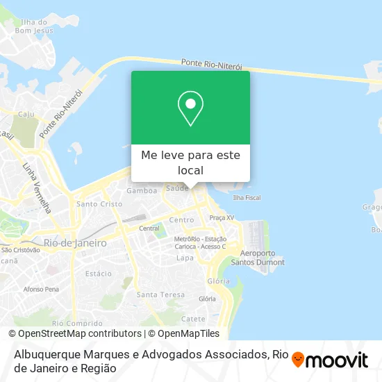 Albuquerque Marques e Advogados Associados mapa