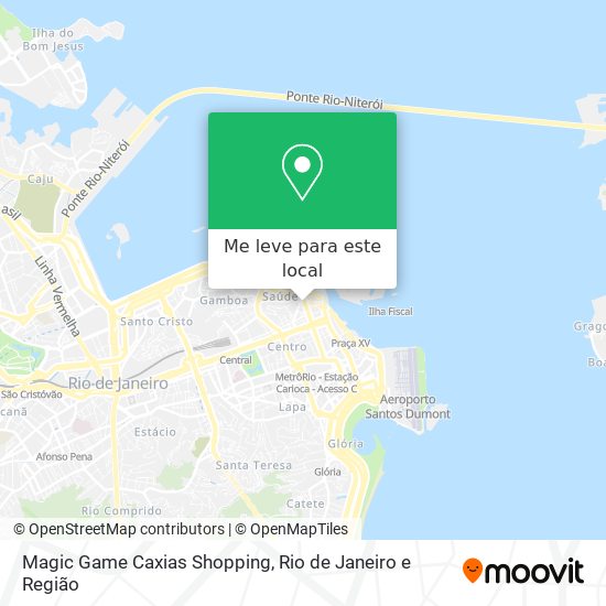 Magic Game Caxias Shopping mapa
