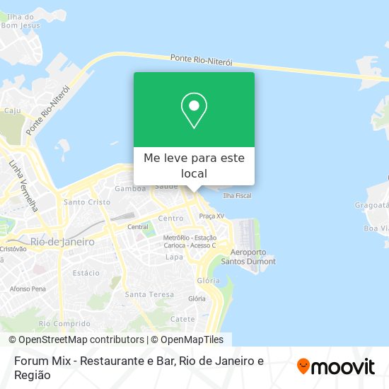 Forum Mix - Restaurante e Bar mapa