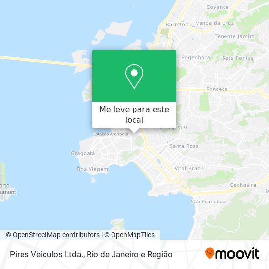 Pires Veiculos Ltda. mapa
