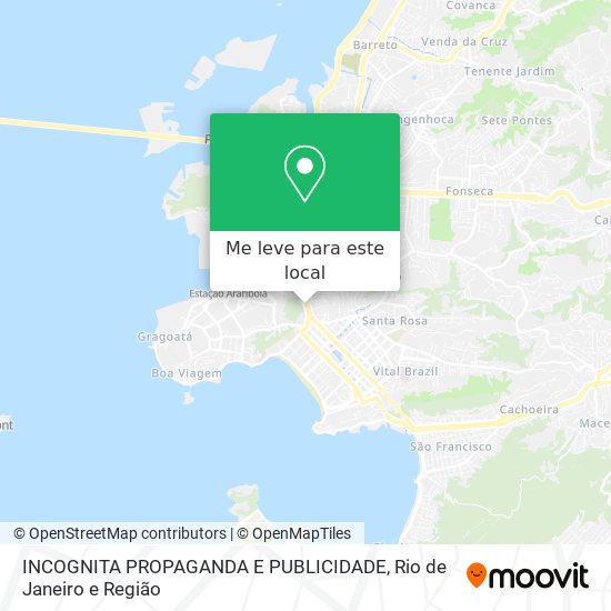 INCOGNITA PROPAGANDA E PUBLICIDADE mapa