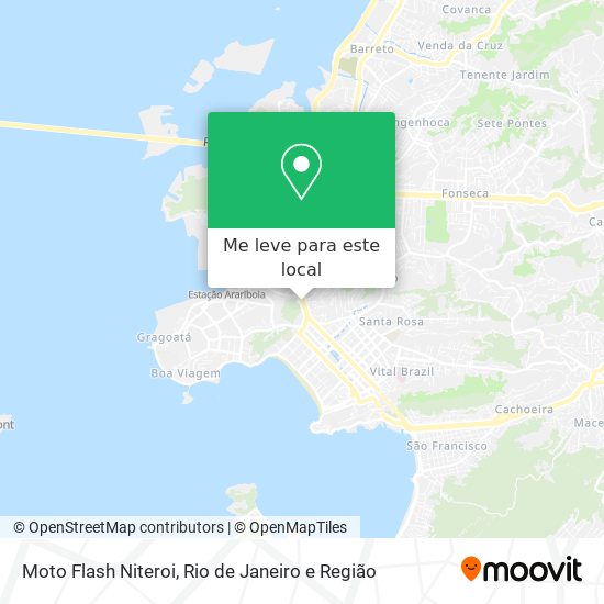 Moto Flash Niteroi mapa
