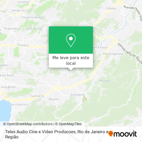 Teles Audio Cine e Video Producoes mapa