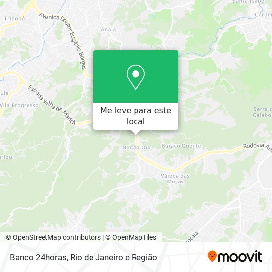 Banco 24horas mapa