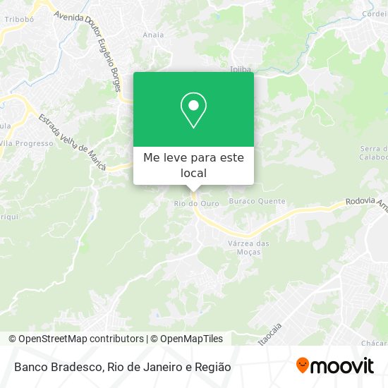 Banco Bradesco mapa