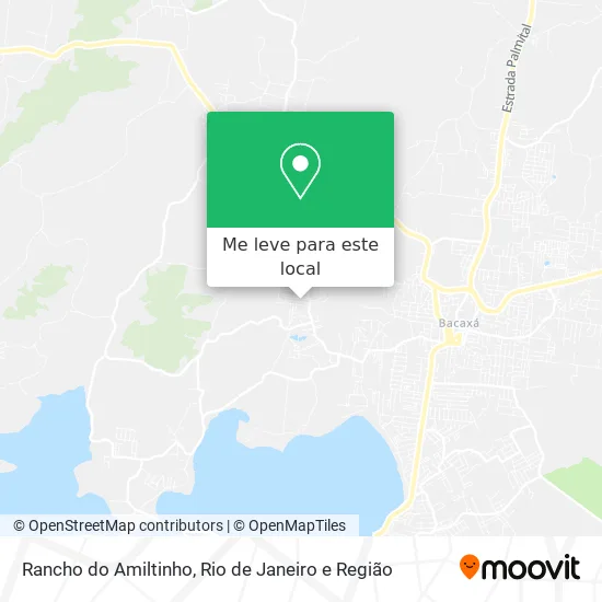 Rancho do Amiltinho mapa