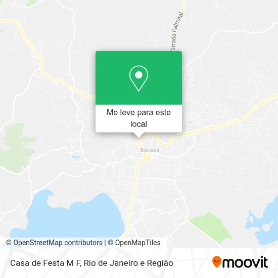 Casa de Festa M F mapa