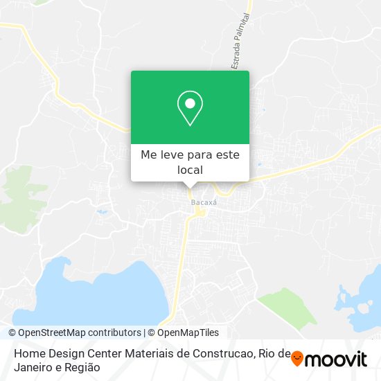 Home Design Center Materiais de Construcao mapa