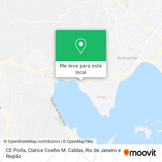 CE Profa. Clarice Coelho M. Caldas mapa