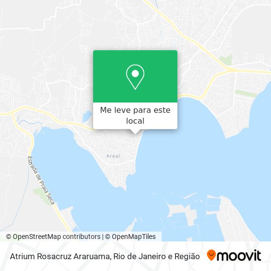 Atrium Rosacruz Araruama mapa