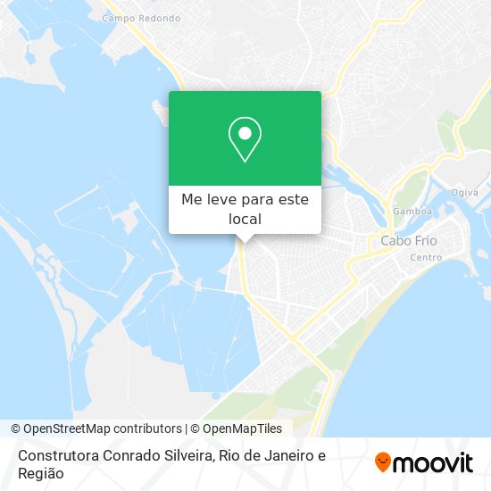 Construtora Conrado Silveira mapa