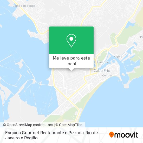 Esquina Gourmet Restaurante e Pizzaria mapa