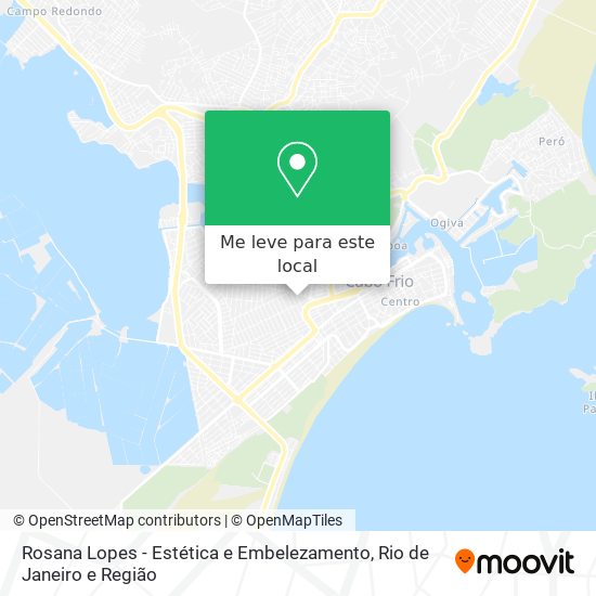 Rosana Lopes - Estética e Embelezamento mapa