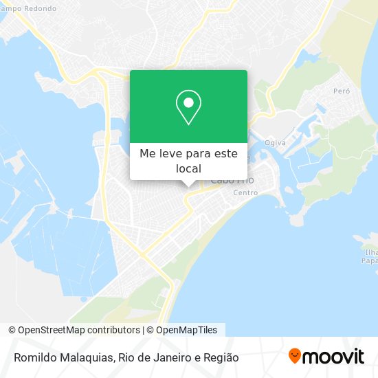Romildo Malaquias mapa