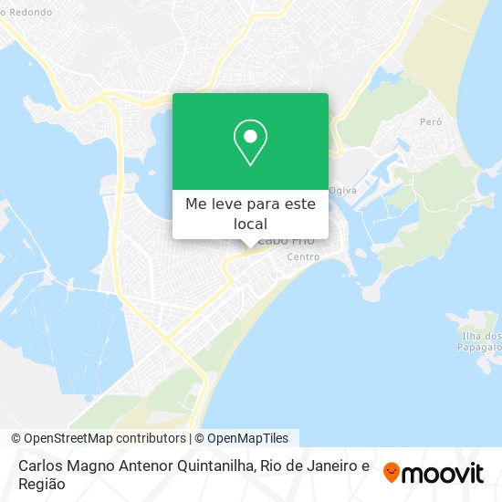 Carlos Magno Antenor Quintanilha mapa