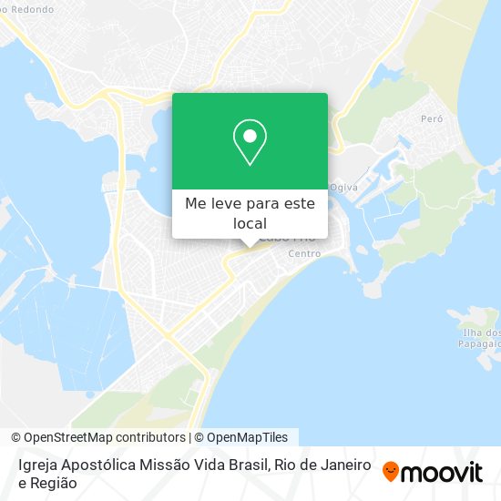 Igreja Apostólica Missão Vida Brasil mapa