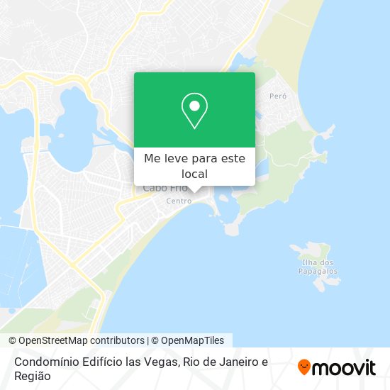 Condomínio Edifício las Vegas mapa