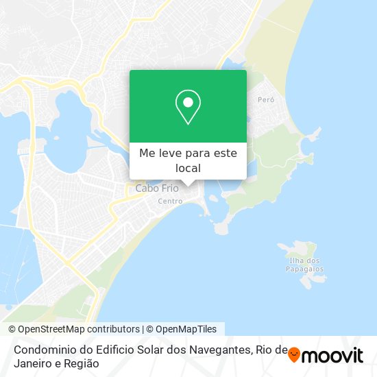 Condominio do Edificio Solar dos Navegantes mapa