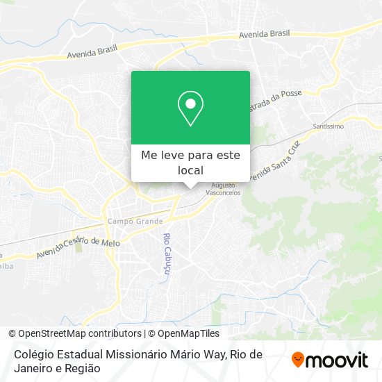 Colégio Estadual Missionário Mário Way mapa