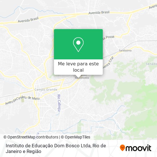 Instituto de Educação Dom Bosco Ltda mapa