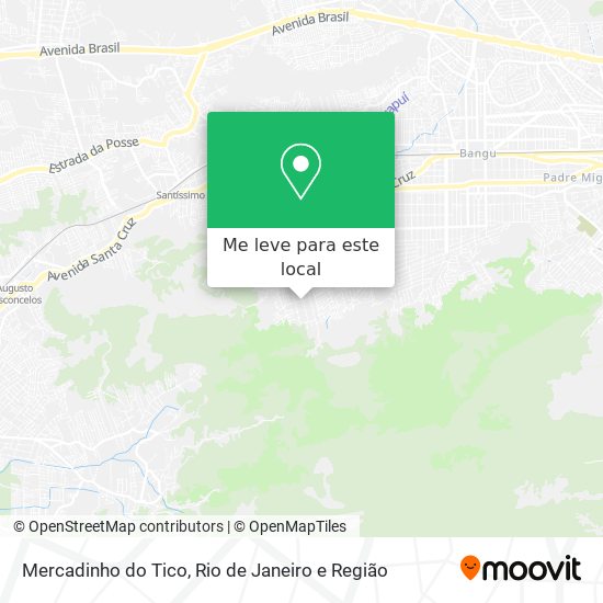 Mercadinho do Tico mapa