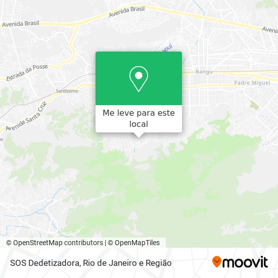 SOS Dedetizadora mapa