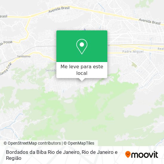 Bordados da Biba Rio de Janeiro mapa