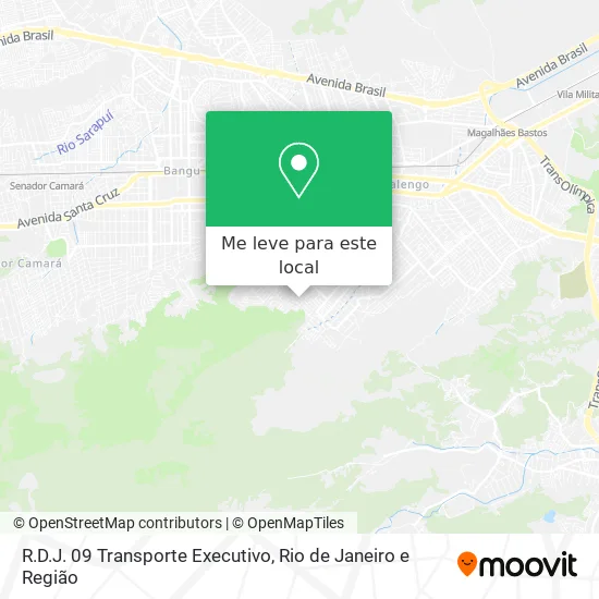 R.D.J. 09 Transporte Executivo mapa