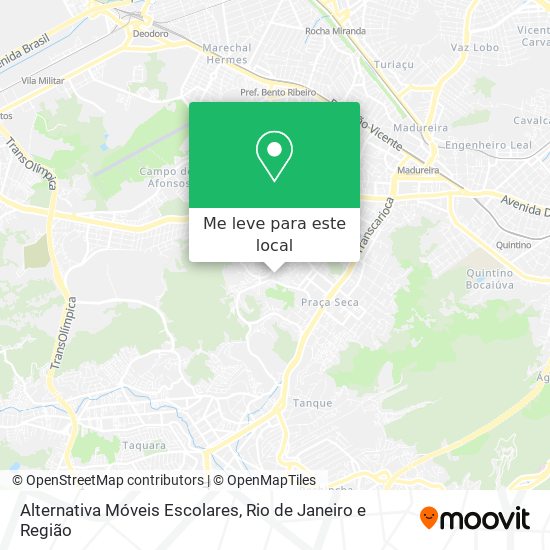 Alternativa Móveis Escolares mapa