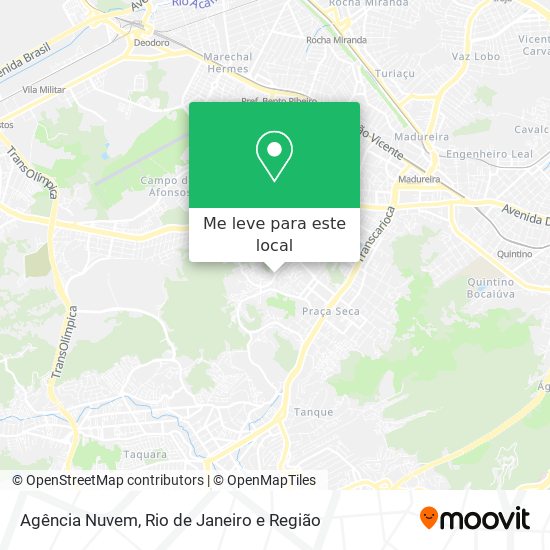 Agência Nuvem mapa