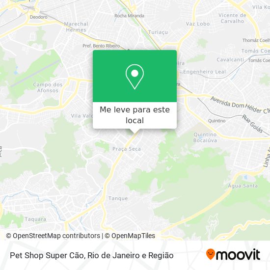 Pet Shop Super Cão mapa