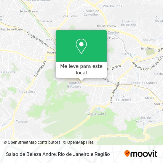 Salao de Beleza Andre mapa