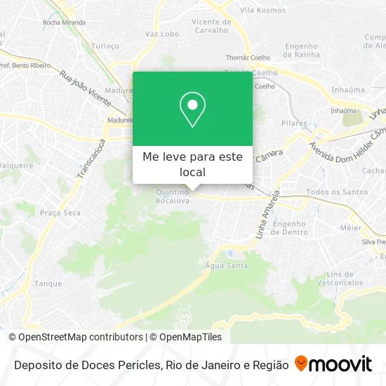 Deposito de Doces Pericles mapa