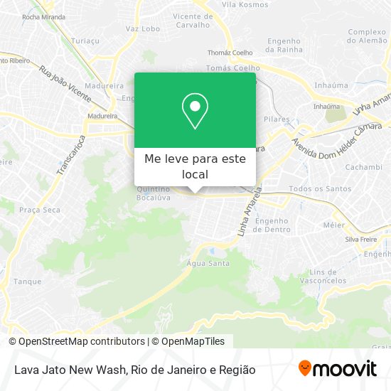 Lava Jato New Wash mapa
