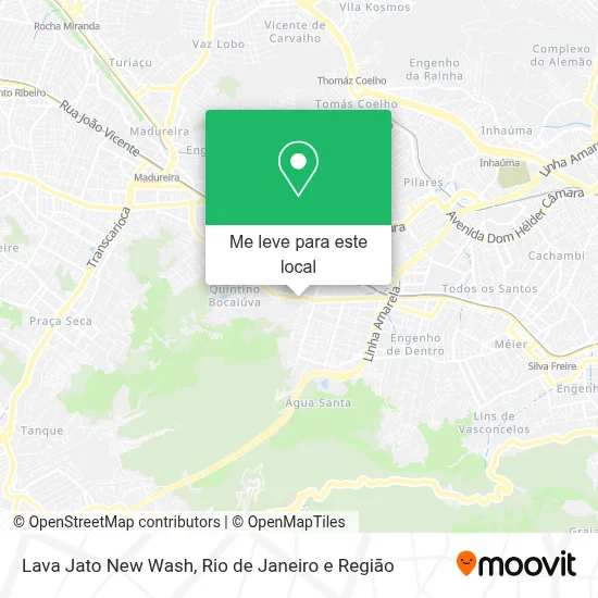 Lava Jato New Wash mapa