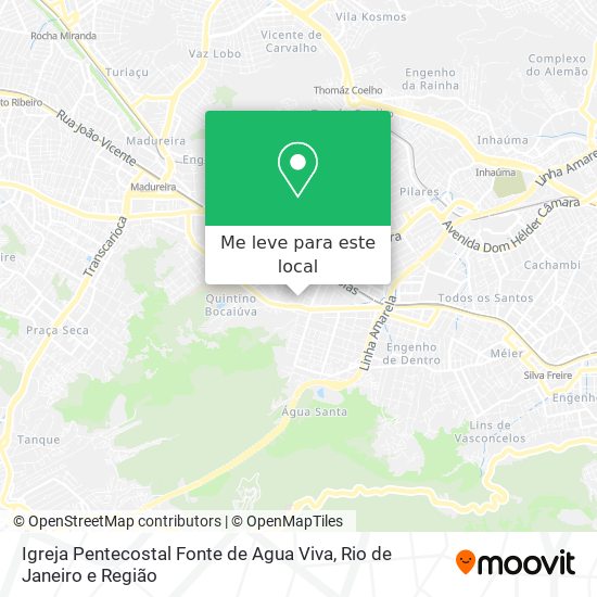 Igreja Pentecostal Fonte de Agua Viva mapa