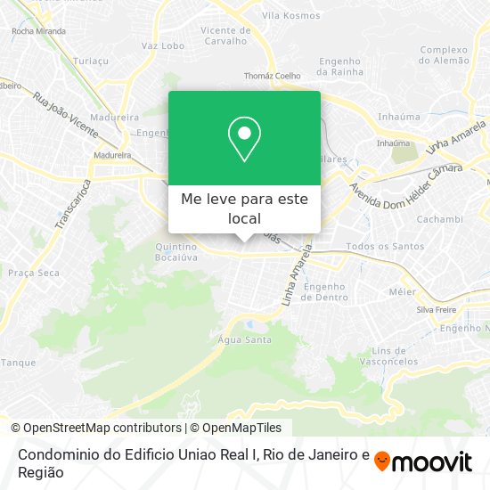 Condominio do Edificio Uniao Real I mapa