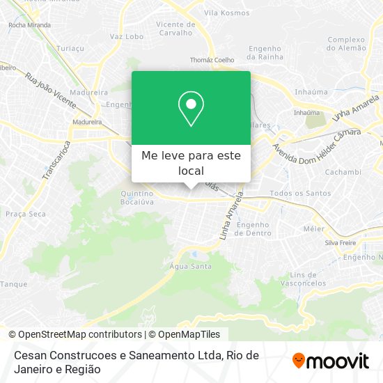 Cesan Construcoes e Saneamento Ltda mapa