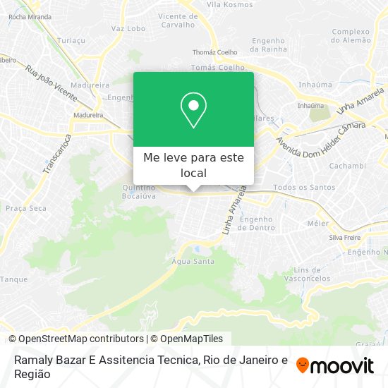 Ramaly Bazar E Assitencia Tecnica mapa