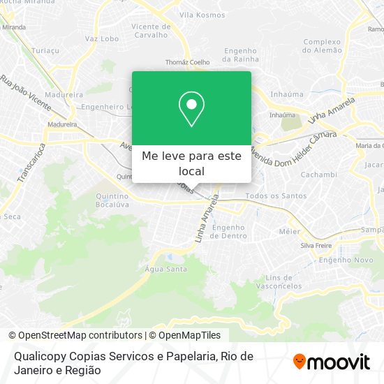 Qualicopy Copias Servicos e Papelaria mapa