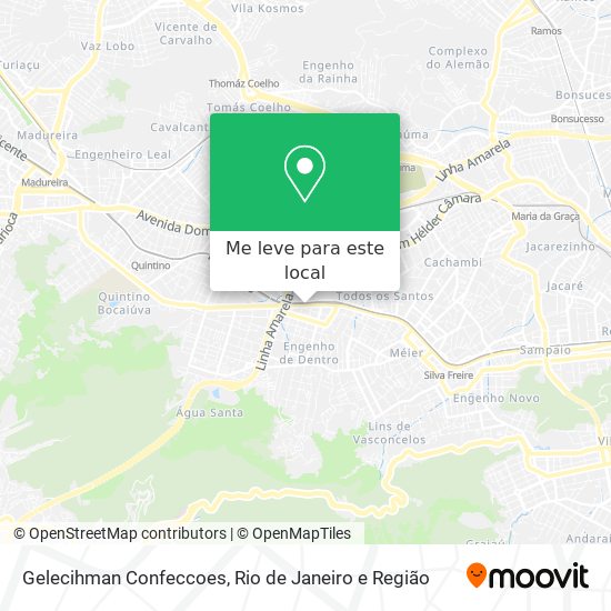 Gelecihman Confeccoes mapa